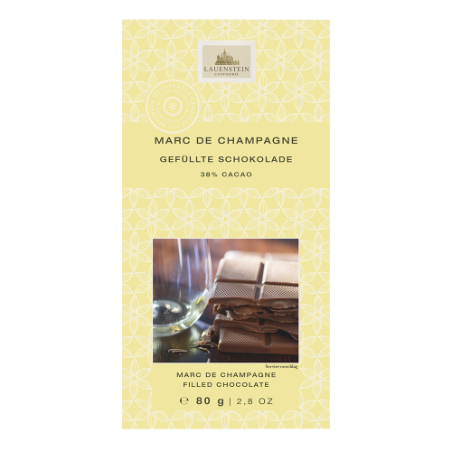 Lauensteiner Gefüllte Schokolade Marc de Champagne