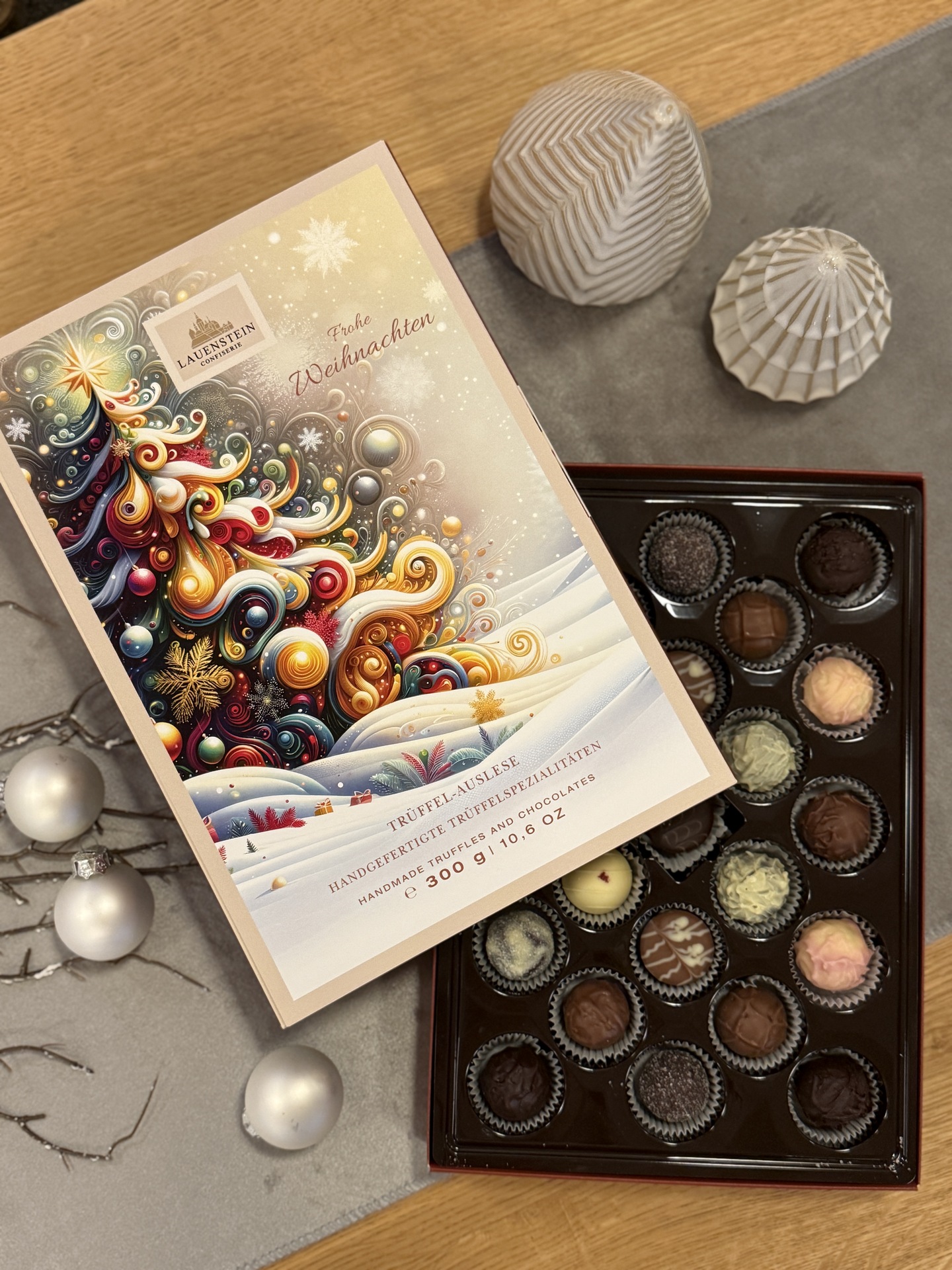 Lauensteiner Weihnachtspräsent Trüffelspezialitäten