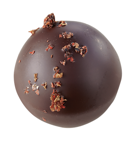 Balsamico-Roter Pfeffer-Trüffel