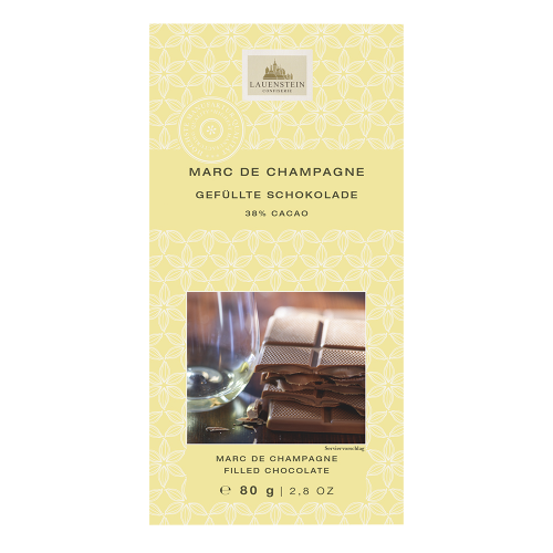 Gefüllte Schokolade Marc de Champagne 