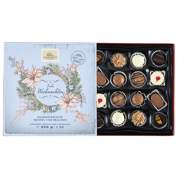 Lauensteiner Weihnachtspräsent Trüffel und Pralinen