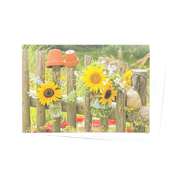 Grußkarte - Sonnenblumen