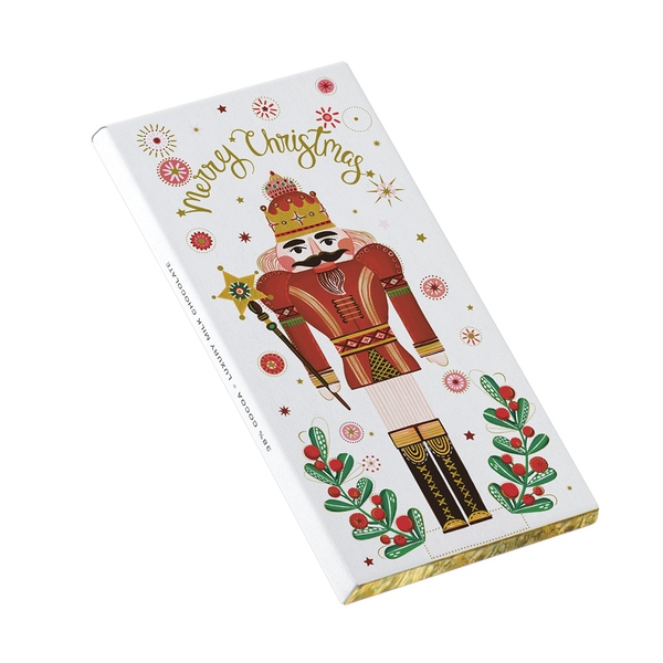 Tafelschokolade Motiv Nussknacker