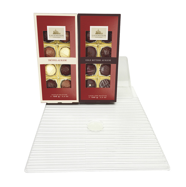 Regal-Sortiereinlage aus PET transparent