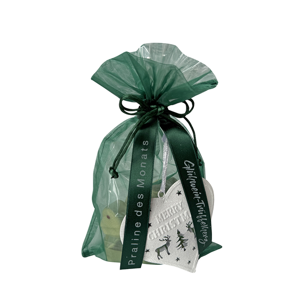 PRALINE DES MONATS Dezember - Glühwein-Herzen