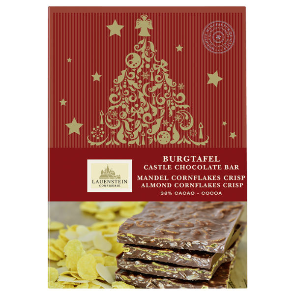 Burgtafel Mandel-Cornflakes-Crisp im XXL Format