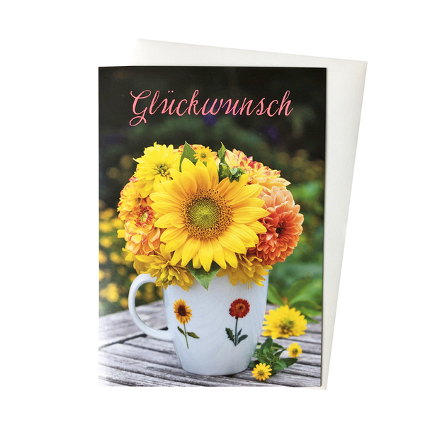 Grußkarte - Glückwunsch