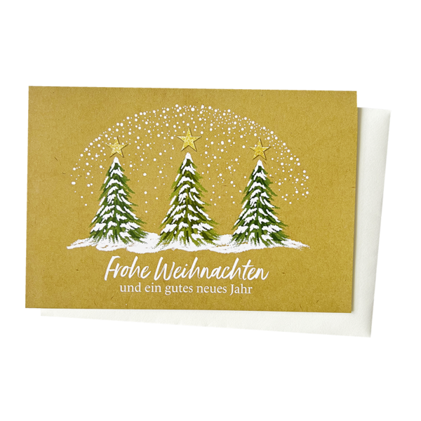 Grußkarte - Frohe Weihnachten