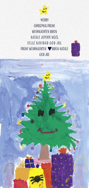 Postkarte - HORIZONT Baum