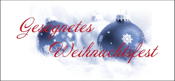 Postkarte - Gesegnetes Weihnachtsfest
