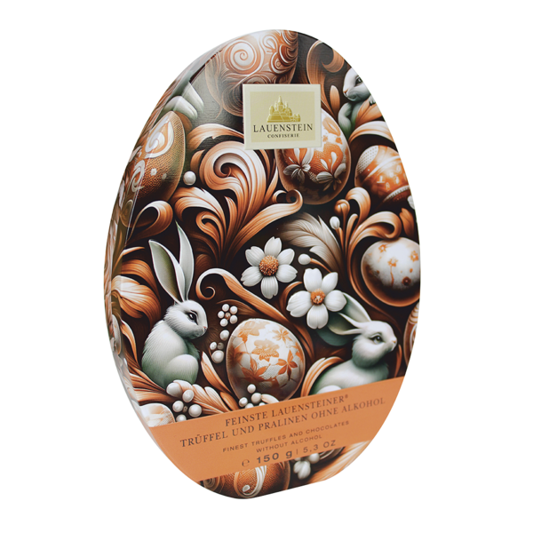 Osterei-Dose Gourmet Eier bunt gewickelt