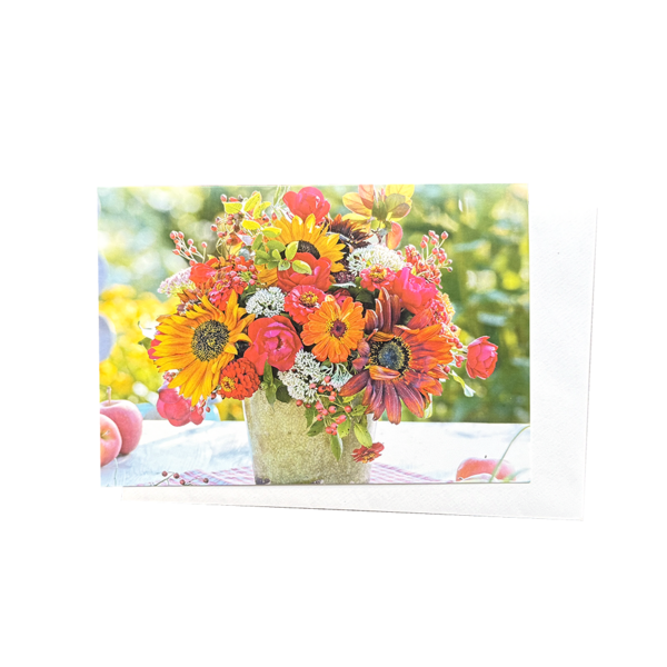 Grußkarte - Blumenstrauß