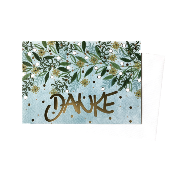 Grußkarte - Danke