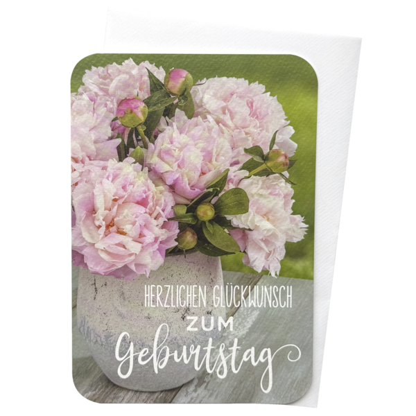 Grußkarte - Herzlichen Glückwunsch