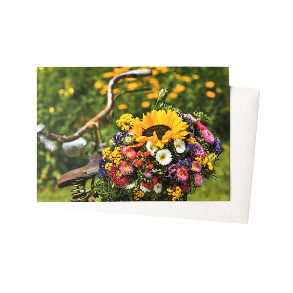 Grußkarte - Sonnenblumen