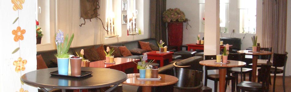 Das Café in der Fischbachsmühle lädt ein zum Kaffeeklatsch